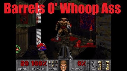 Doom 2: Pandemonium Speed Mapping - Clippy plays Barrels O