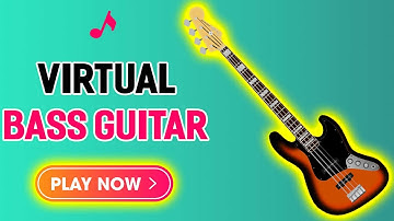Virtual Bass Guitar - Play easy with your Keyboard