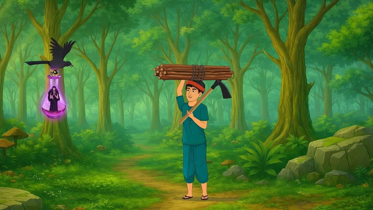 रहस्यमयी जंगल | Rahasyamayi Jungle  | Hindi Story | Hindi Kahaniya | Moral Stories | cartoon story