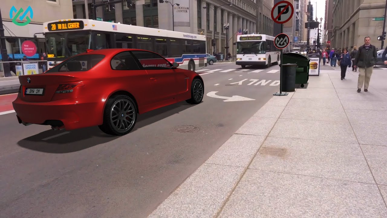 Matchmoving / 3D Tracking / Camera tracking Demo Reel - City Scene