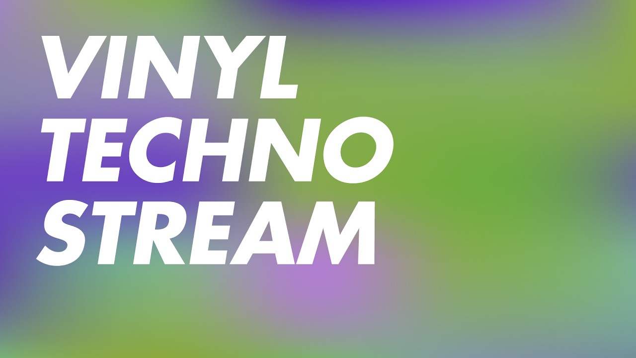 Vinyl Techno Stream - New POV unlocked! 📀