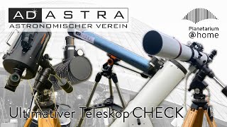 Der Ultimative Teleskope-Check