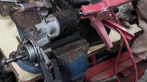 VW Beetle 1972 still won’t start,starter motor bench test and shocking wiring  !!