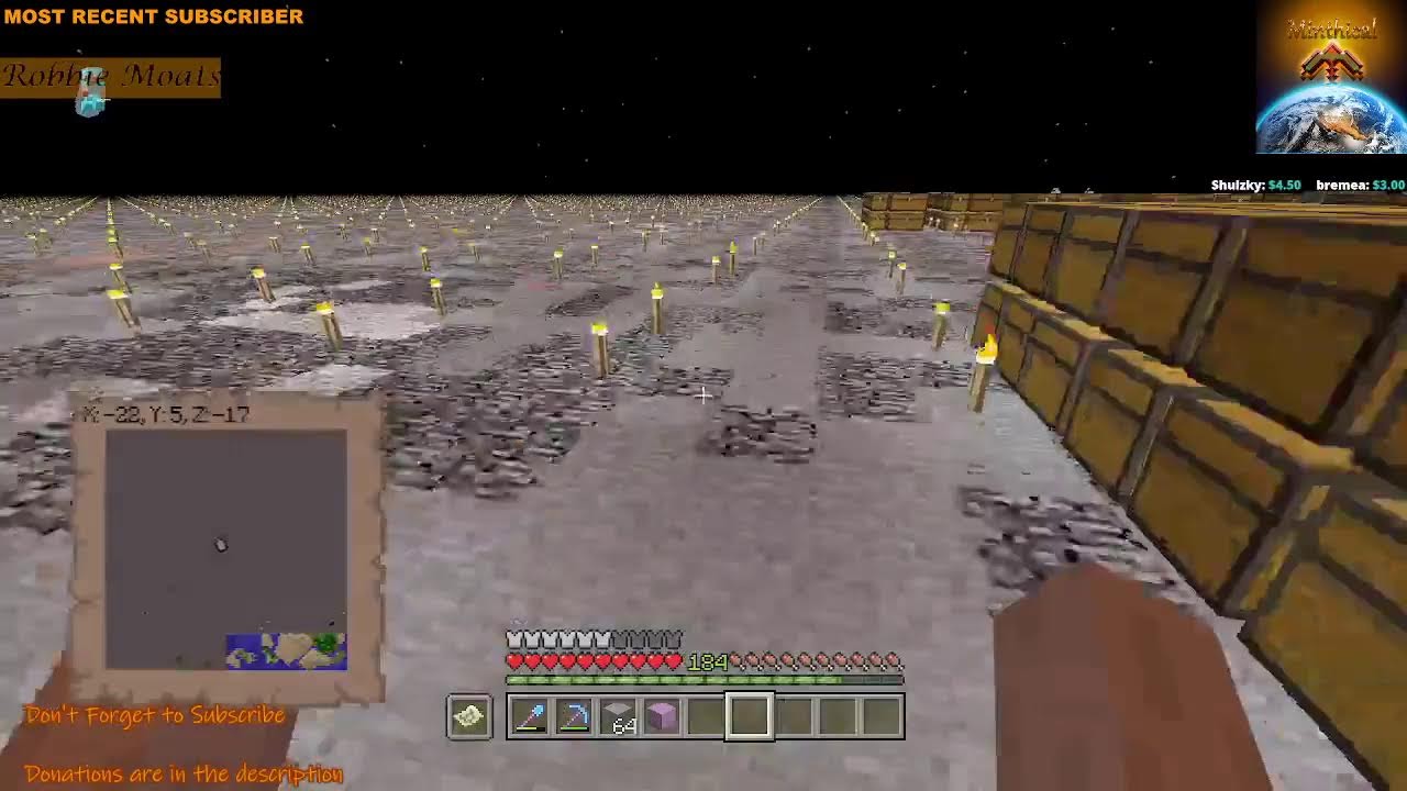 Minecraft PS4 Legacy - Bedrock Massacre - Mining next 431x100 section