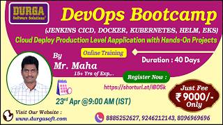 DevOps Bootcamp Online Training @ DURGASOFT
