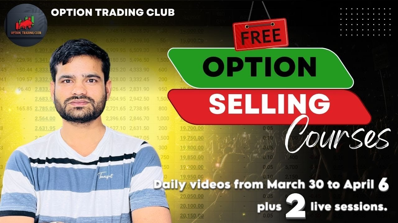 Option Selling Course Free Option Selling Basic To Advance Course #trading #optionselling # ...