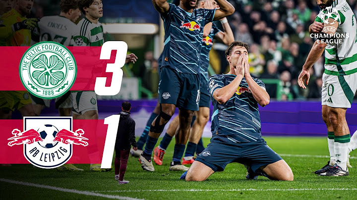 Kühn brace leads to Glasgow's home win | Highlights Celtic FC - RB Leipzig 3-1 | Champions League