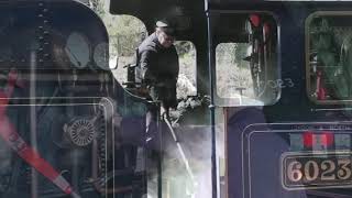 A journey viewed from the footplate of a rare visitor to the Great Central Railway - King Edward II. by Andy Bennett 2,185 views 3 years ago 10 minutes, 28 seconds