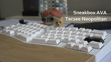 Tecsee Neopolitan Switches // Sneakbox AVA Typing Sound Test Keyboard