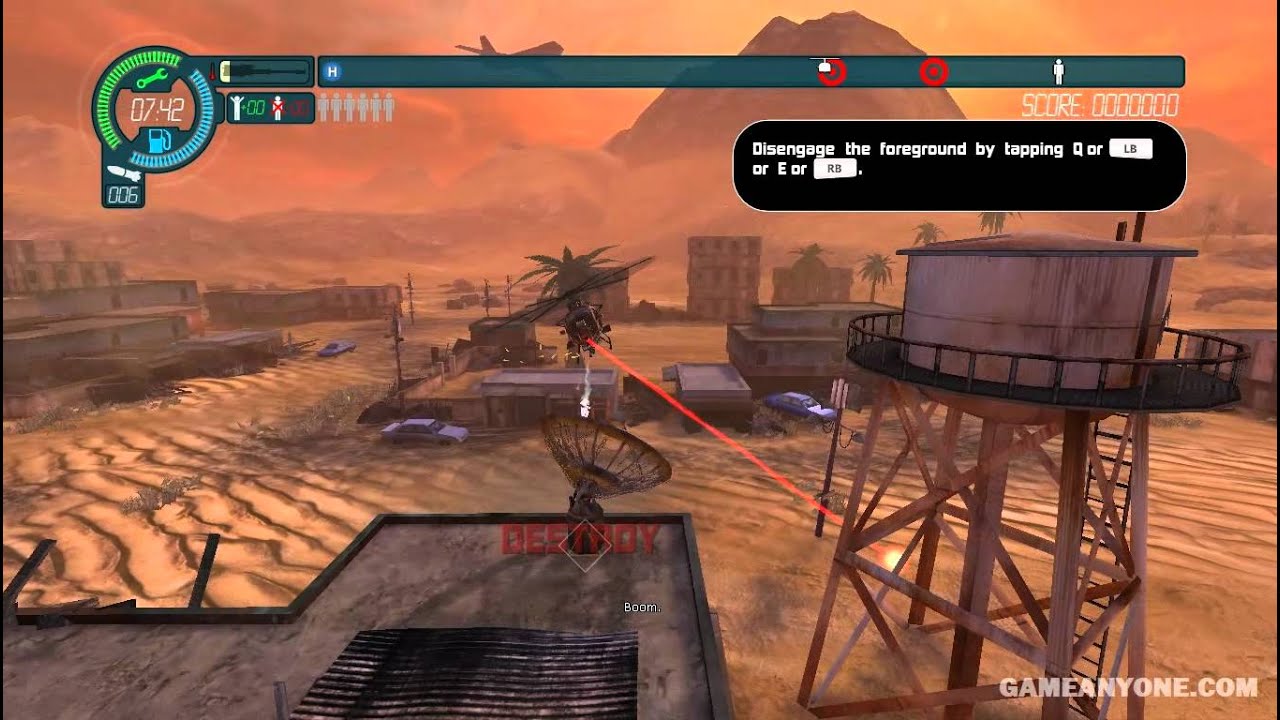 Choplifter HD Walkthrough Part 1 - Flight Control