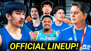  FINAL 12 LINEUP ng GILAS PILIPINAS nilabas na! May natanggal at may pumalit!