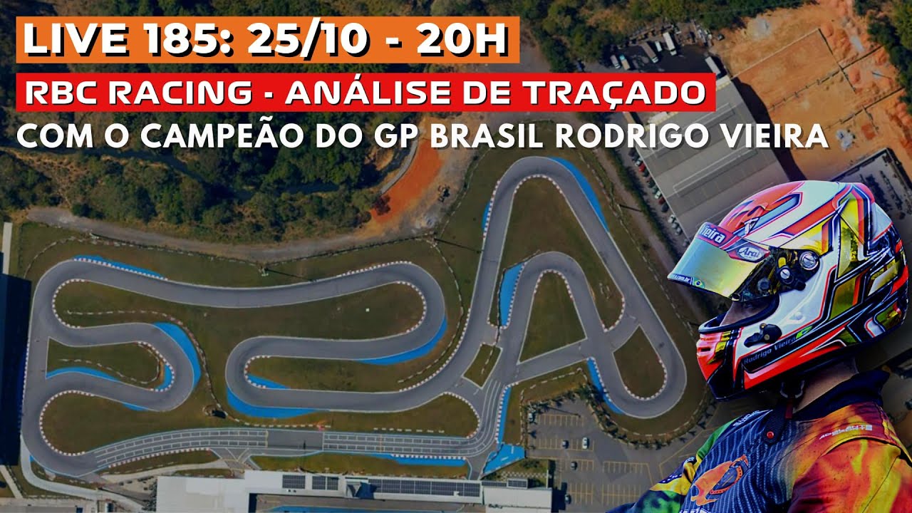 Live #185 - Análise de Traçado - RBC RACING + Análise GP Brasil