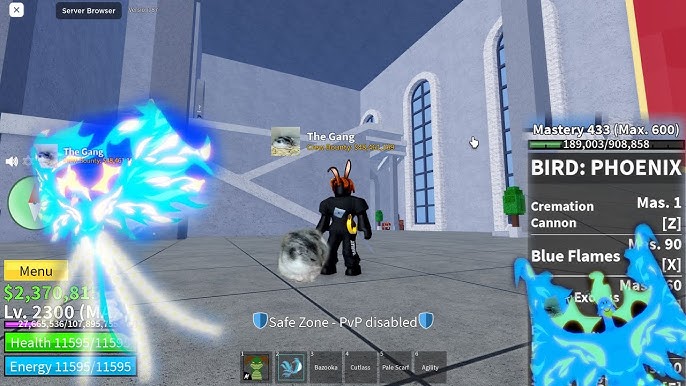 How do i farm mastery on phoenix fast? : r/bloxfruits