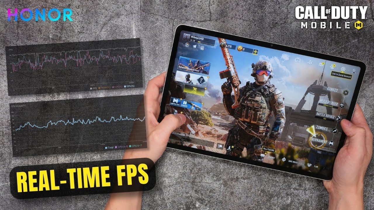 Honor Pad 10 | Call of Duty Mobile (Max FPS Test)