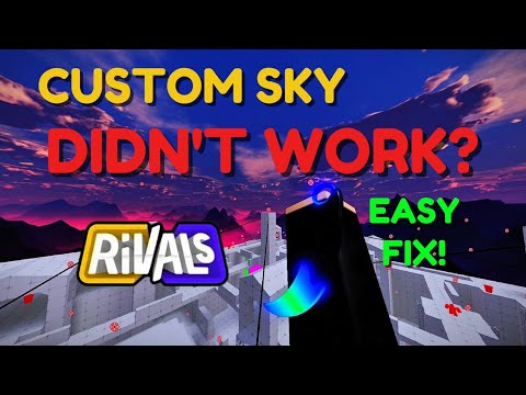 EASY FIX FOR CUSTOM SKIES IN ROBLOX RIVALS | Roblox Rivals | @ArxOfficialFR