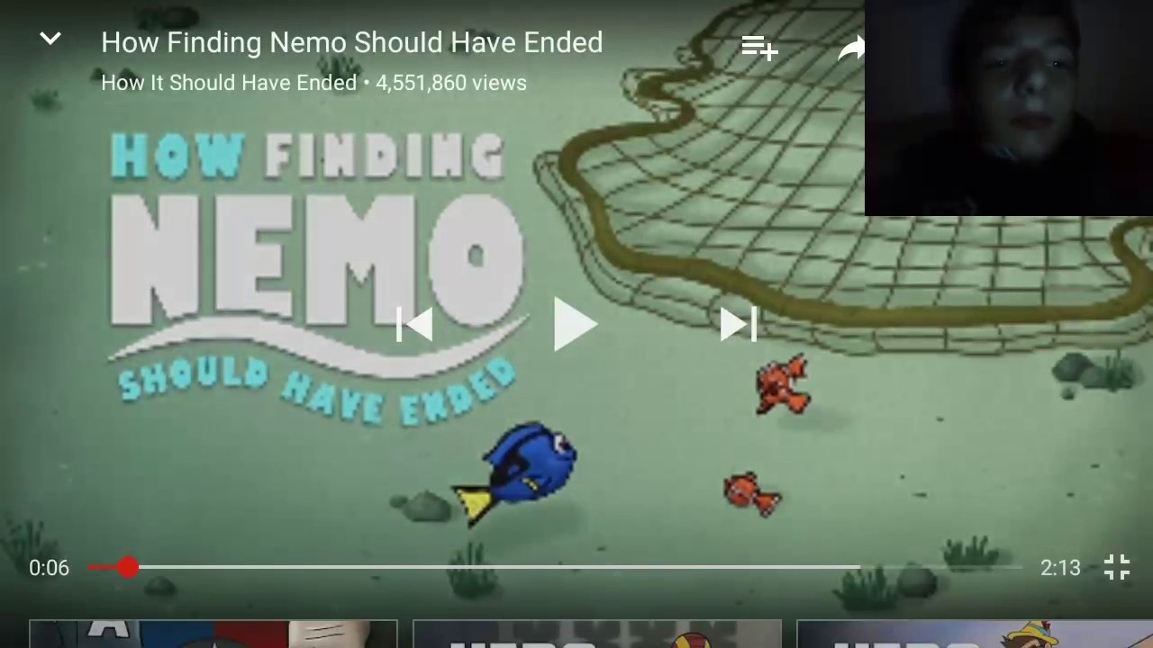 How finding nemo should have ended reaction - YouTube