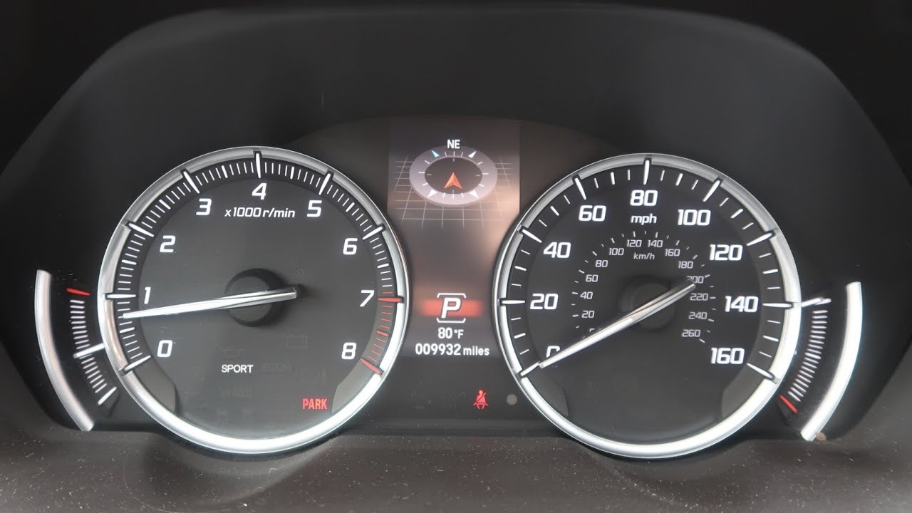 2018 Acura TLX with Technology Package Start Up