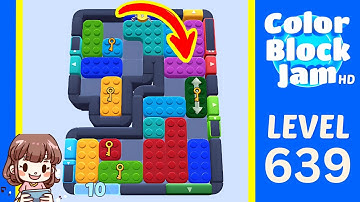 Color Block Jam Level 639 Solution Walkthrough