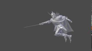 GKV Work-in-progress: Rapier 2-hit Combo Animation Test 2