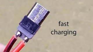 Rebuild Micro USB cable fast charging at home screenshot 2