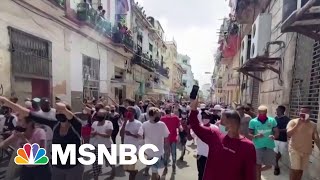 Robles: ‘The Government [Will] Succeed In Putting A Stop To’ Cuba Protests