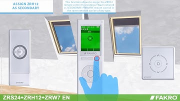How to use a FAKRO ZRS24, ZRH12 and ZRW7 controller