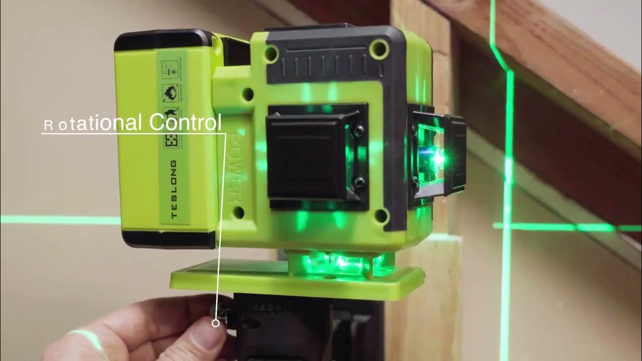 Teslong TLL12A Laser Level Box Opening YouTube