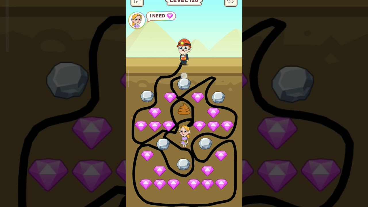 pull the gold game level 120 