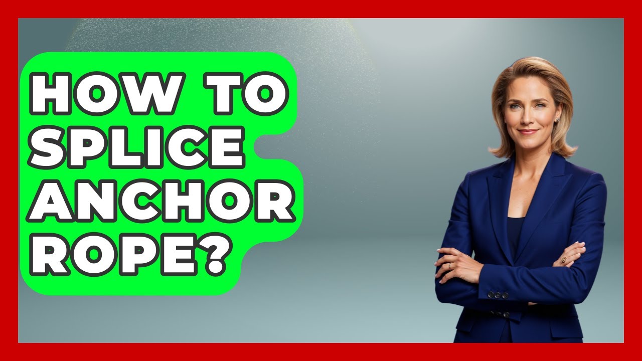 How To Splice Anchor Rope? - Boat Life Masters - YouTube