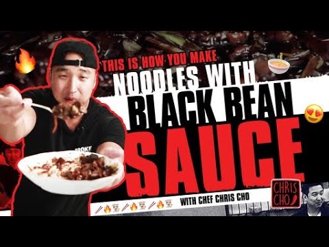 This is How You Make Noodles with Black Bean Sauce   w/ Chef Chris Cho