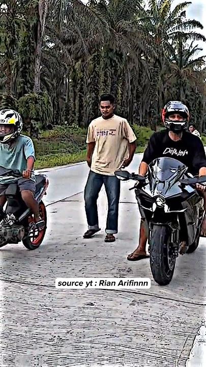 Ketika Ninja H2 Rian Arifin Lawan Vega Mustofa #motovlog #viral