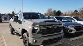 2024 Chevy Silverado 2500 LT Crew Cab Z71 Slate Gray Walk Around Video