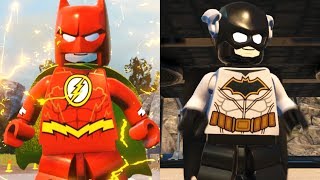 LEGO DC Super Villains - How To Make BAT FLASH Custom Speedster
