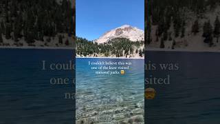 Explore Lassen Volcanic National Park, a California Hidden Gem (via vanthropologyguide/IG) #Shorts