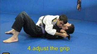 Jiu jitsu technique - side control attack