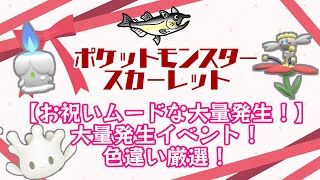 ポケモン　色違い厳選　お祝いムードな大量発生を狙う！　#ねこじゃけゲーム実況