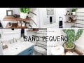 IDEAS PARA DECORAR TU BAÑO PEQUEÑO CON POCO DINERO / CAMBIO EXTREMO!!