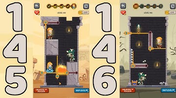 How to Loot - Pin Pull & Hero Rescue Level 145 & 146