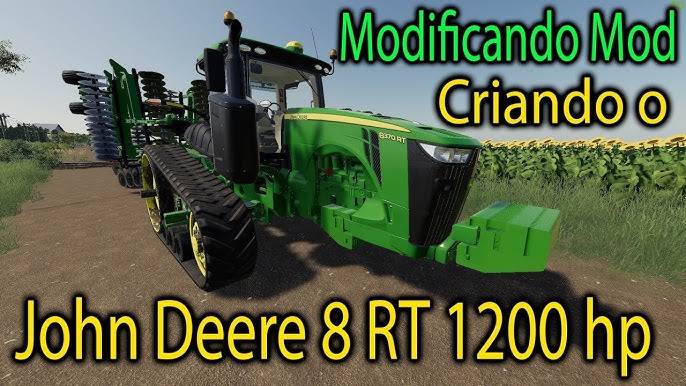 NOVO TRATOR JONH DEERE 8R MONSTRO! MUITO TOP