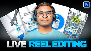 Live Reel Editing for My Client | Step by Step Viral Reels Editing | Premiere Pro Editing Tutorial