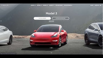 Slider Like Tesla.com | HTML & CSS