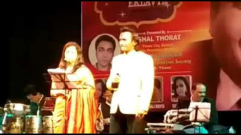 Mohabbat rang layegi singer. Namita Padghankar and singer. Shailendra Jadhav