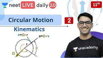 NEET: Circular Motion - L2 | Class 11 | Live Daily 2.0 | Unacademy NEET | Mahendra Sir