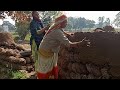 Desi Indian Village Lifestyle - Fuel Storage for Village Kitchen Range