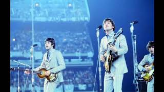 Video thumbnail of "The Beatles And your bird can sing live 1966 Fan made"