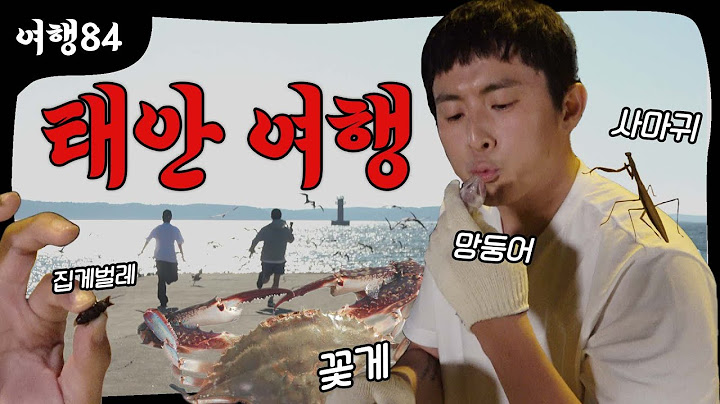 (ENG CC) Taean blue crab trip vlog (with. YUGYEOM)