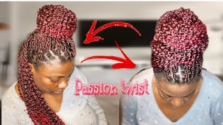 PASSION TWIST | HAIR FROM LEEVEN ( NO RUBBER BAND METHOD )