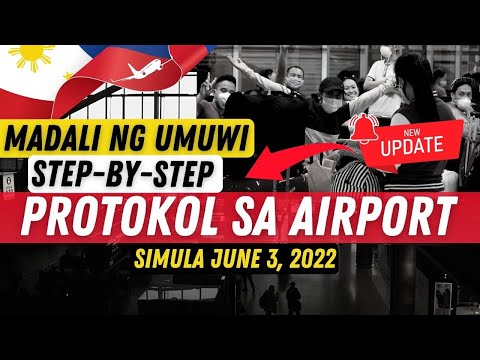 ?PROSESO SA AIRPORT || STEP BY STEP || MADALI NG UMUWI NG PINAS || GUIDE SA BAGONG IATF PROTOKOL