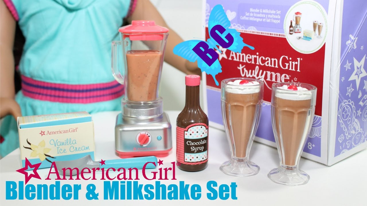 Make a Milkshake, 18-inch Doll Ice Cream Set