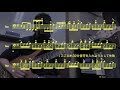 箭島裕治miniBASS塾 (10) "slapping with 32nd notes"